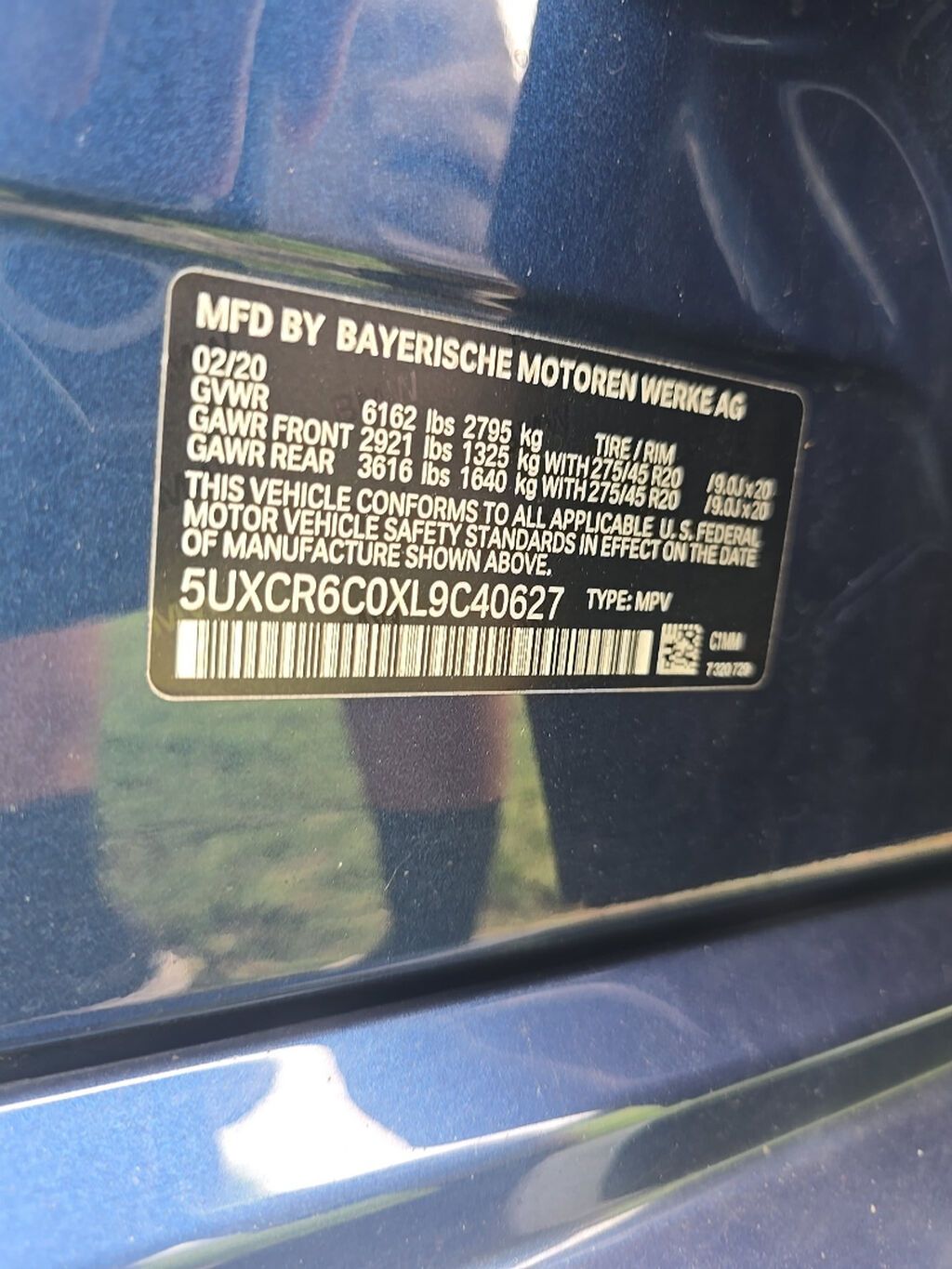 BMW X5 M: 2020 г., 3 л, Автомат, Бензин, Кроссовер: фото 7