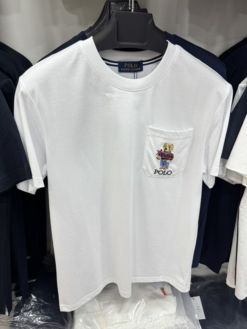 Мужская футболка, M, L, XL, Polo Ralph Lauren, Новый, цвет - Белый, Самовывоз: фото 2
