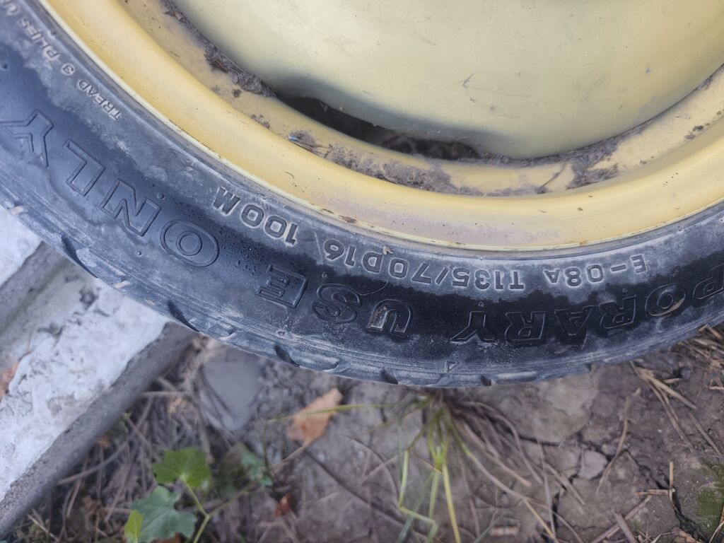 Колеса в сборе 135 / 70 / R 16, Новый, Запаска, Легковые, Железные, отверстий - 4: фото 3