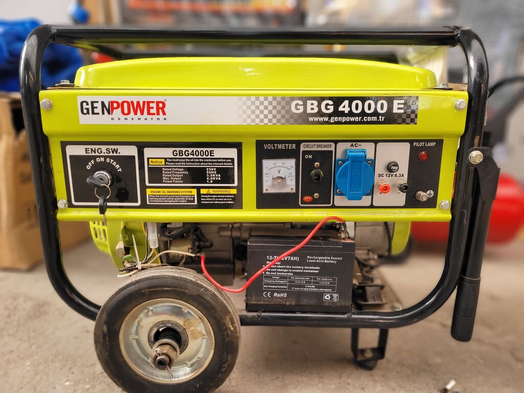🇹🇷⚡Generator GENPOWER 4 kva 35 klv⚡🇹🇷 Razılaşma yolu ilə Generatorlar