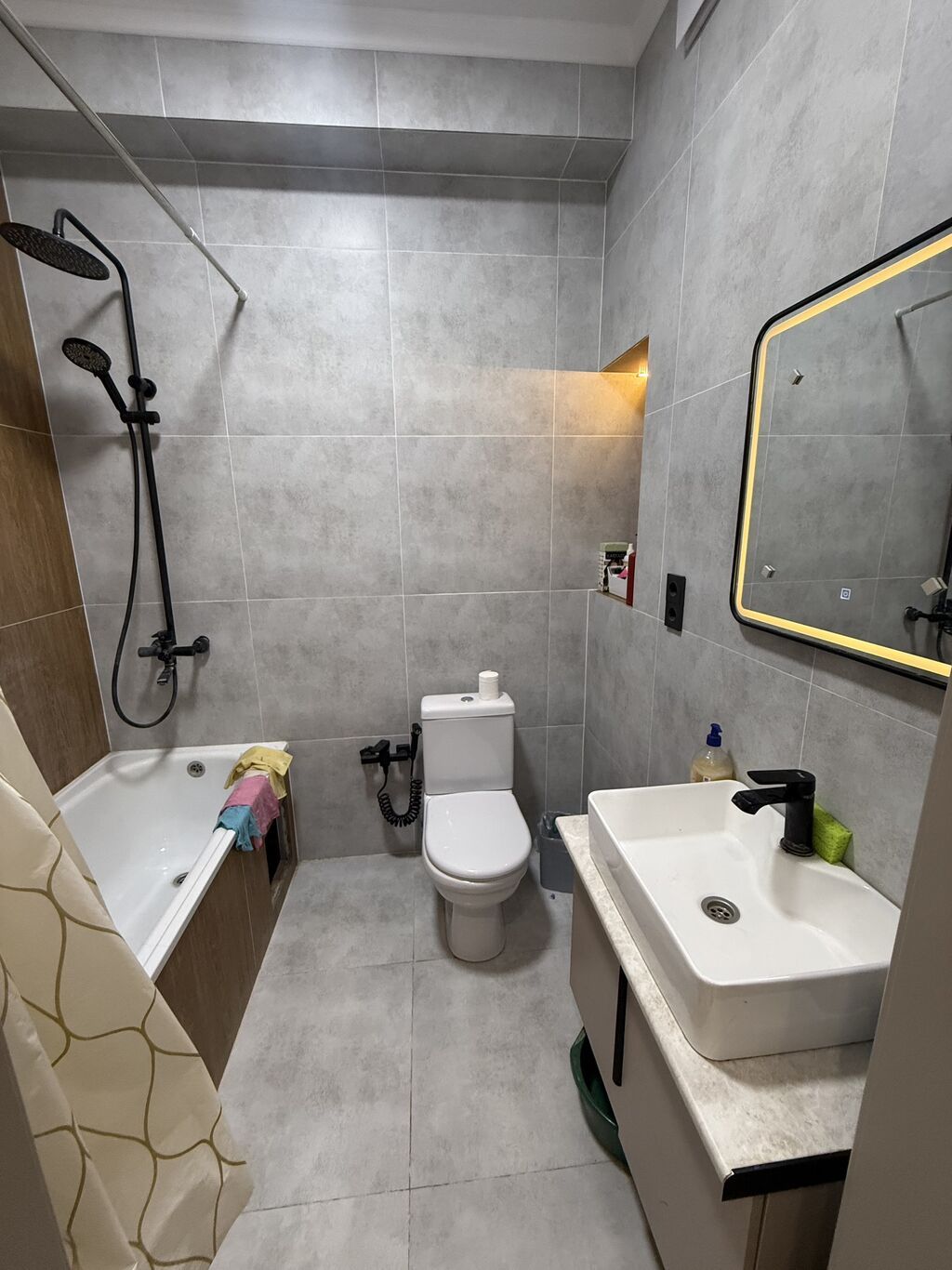 3 комнаты, 89 м², Тунгуч мкр Элитка, 14 этаж, Евроремонт: фото 6