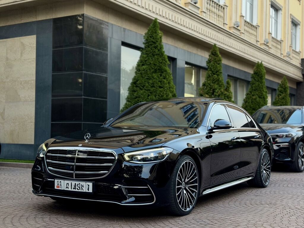 Mercedes-Benz S-Class: 2022 г., 3 л, Автомат, Гибрид, Седан: фото 2