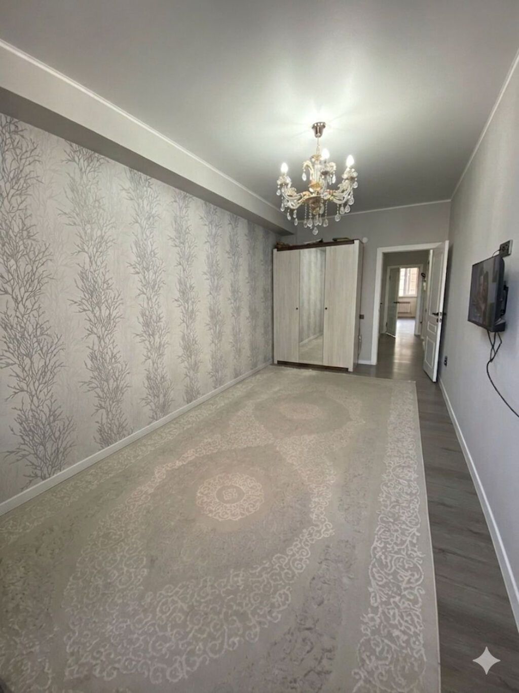 2 комнаты, 62 м², Кара-Жыгач ж/м Элитка, 9 этаж, Евроремонт: фото 4