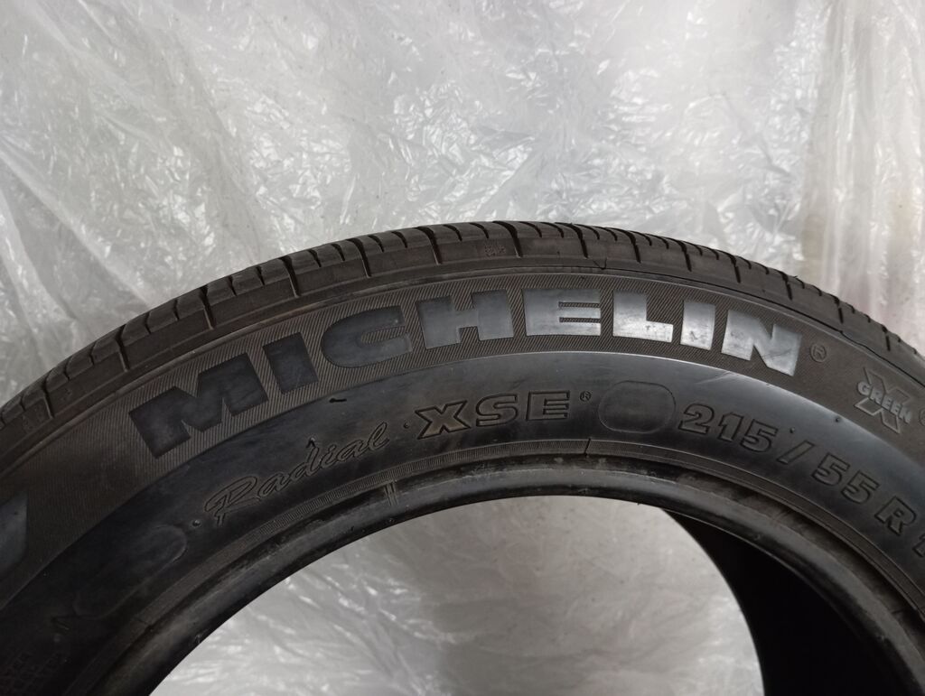 Шины 215 / 55 / R 16, Лето, Б/у, Пара, Легковые, Франция, Michelin: фото 3