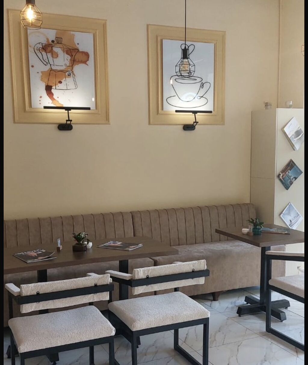 CASA DEL CAFFE – İtalyan üslublu kofe evi - İtalyan tərzində dizayn