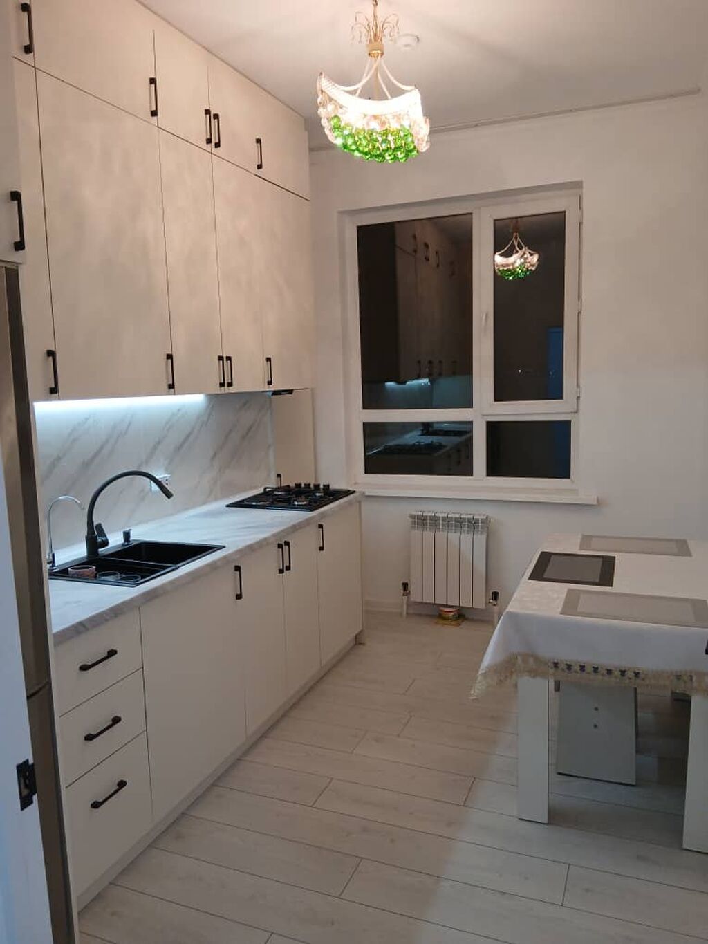 2 комнаты, 60 м², Ала-Арча ТРЦ Элитка, 13 этаж, Свежий ремонт: фото 7