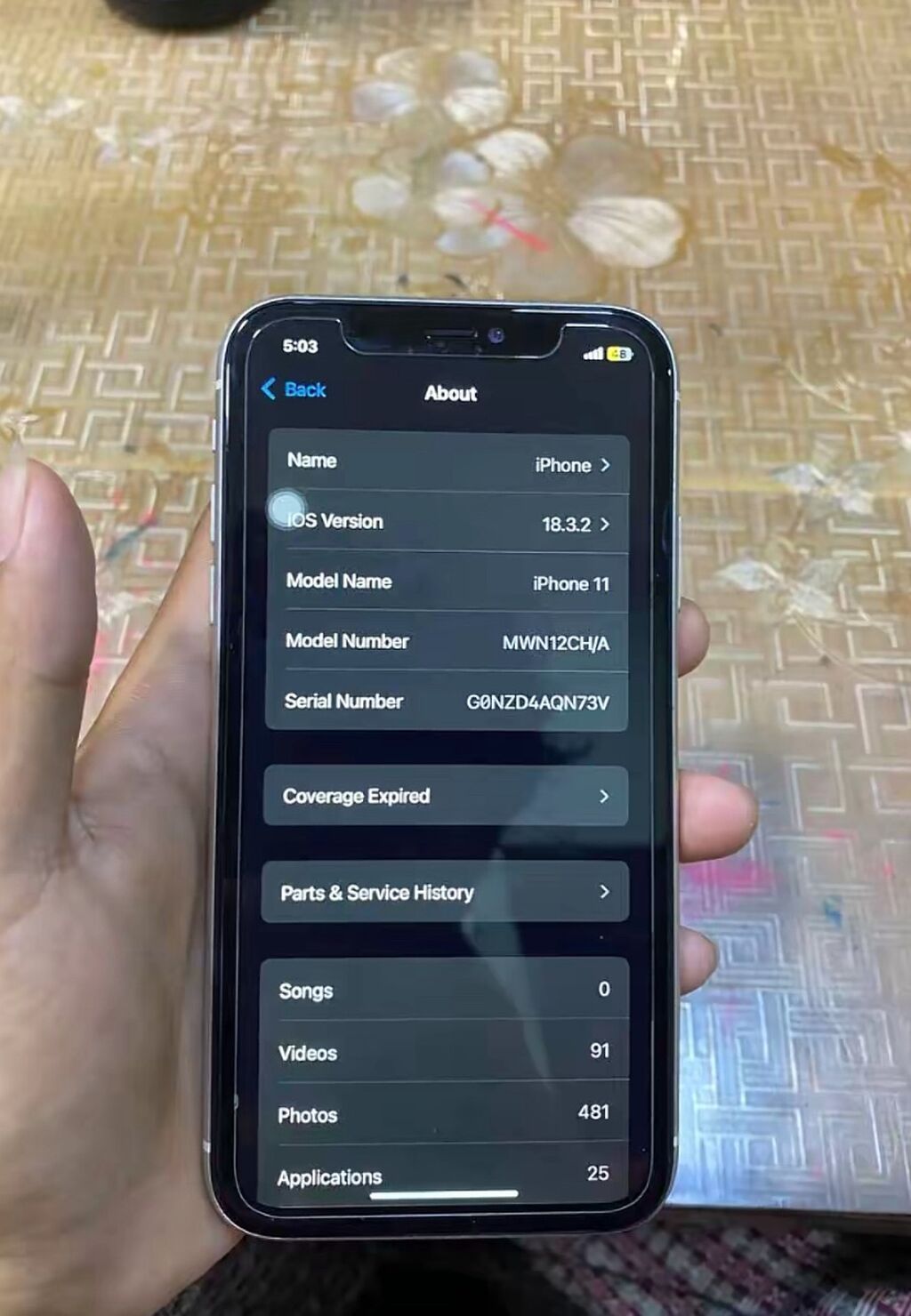 IPhone 11, Б/у, 128 ГБ, Зарядное устройство, Защитное стекло, Коробка, 93 %: фото 3