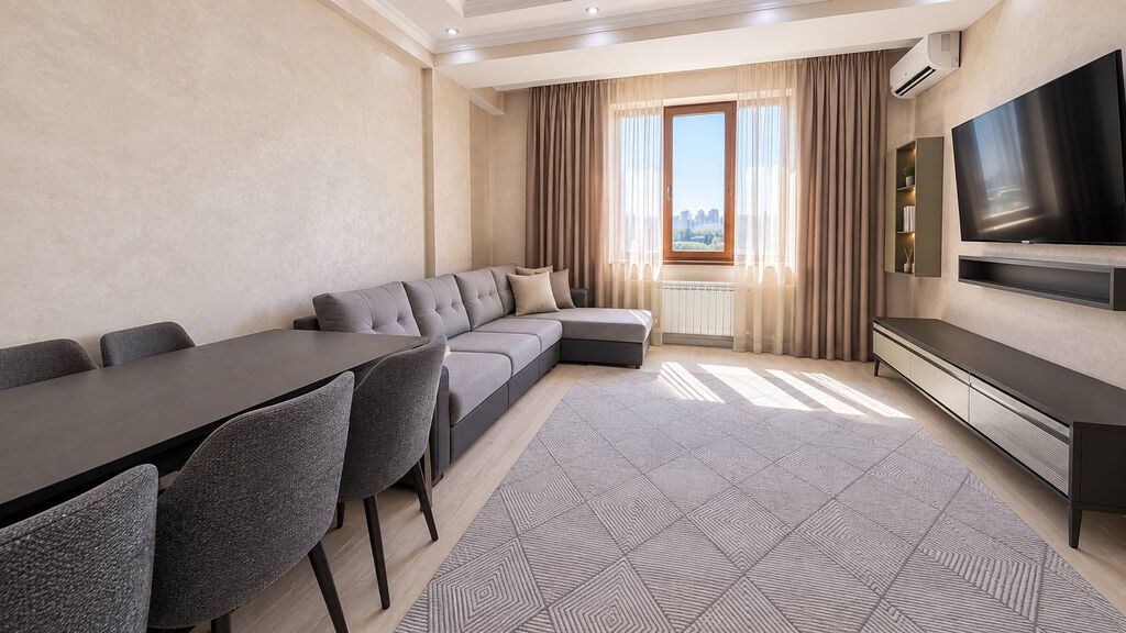 3 комнаты, 88 м², Дворец спорта Элитка, 10 этаж, Евроремонт: фото 3