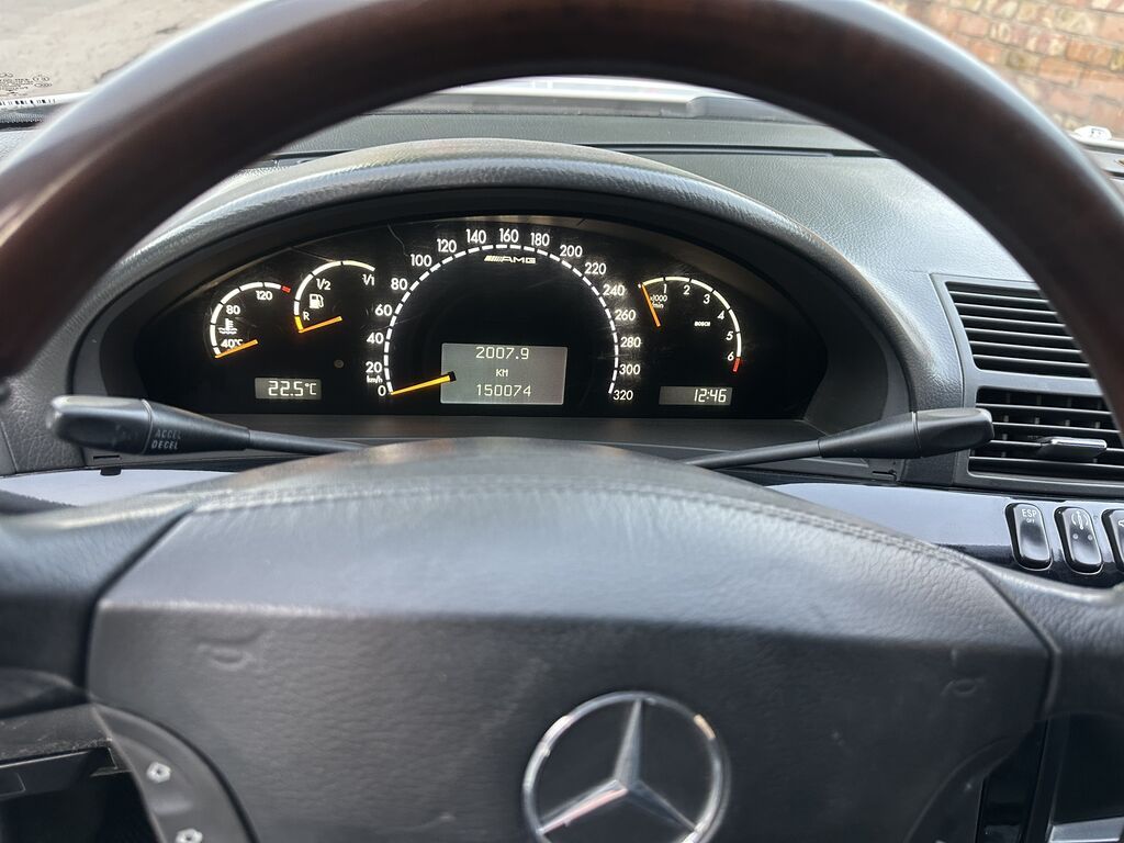 Mercedes-Benz S-Class: 2002 г., 5 л, Автомат, Бензин, Седан: фото 5