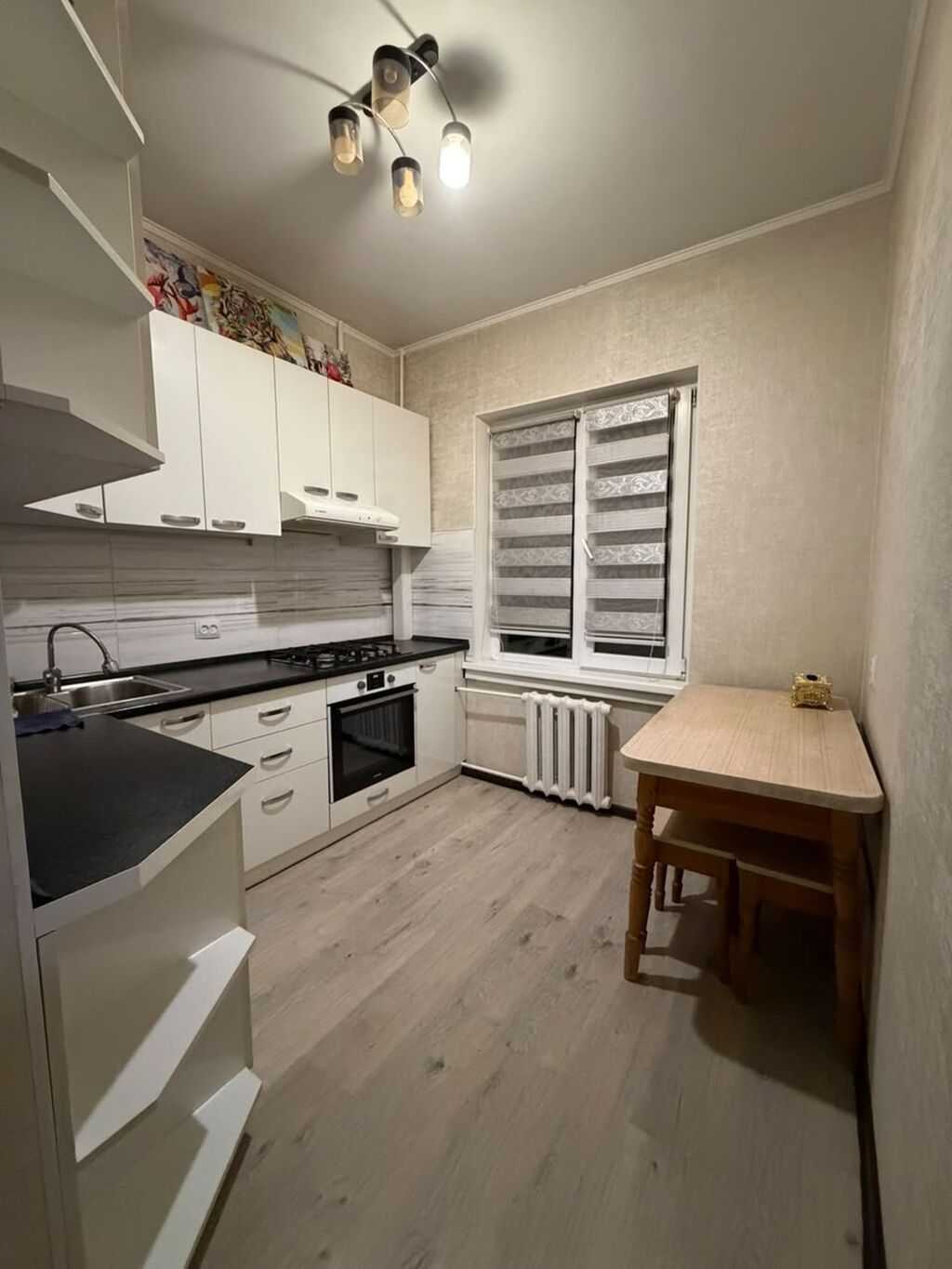 2 комнаты, 52 м², Асанбай мкр 105 серия, 1 этаж, Свежий ремонт: фото 4