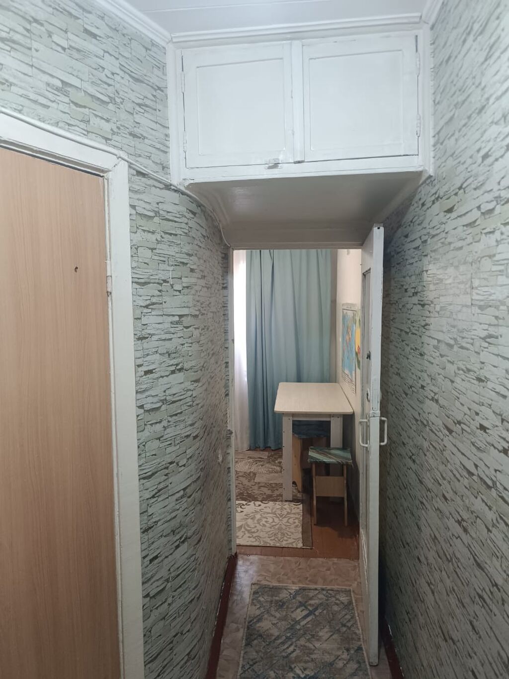 1 комната, ул. Московская / Турусбекова Собственник, Без животных, от 1 года, С мебелью полностью: фото 3
