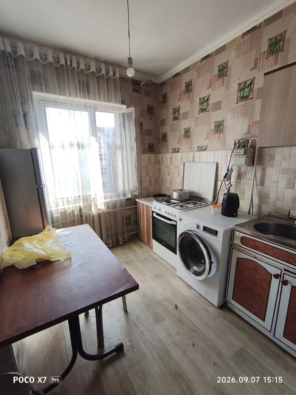 2 комнаты, 50 м², Центральная мечеть 105 серия, 5 этаж, Старый ремонт: фото 6