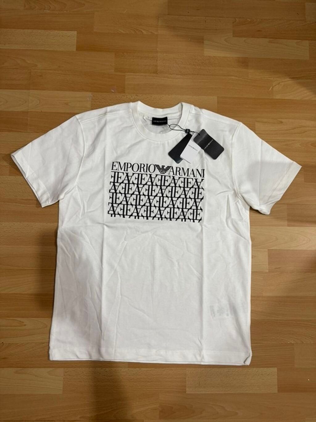 Мужская футболка, M, L, XL, Emporio Armani, Новый, цвет - Белый, Самовывоз: фото 1