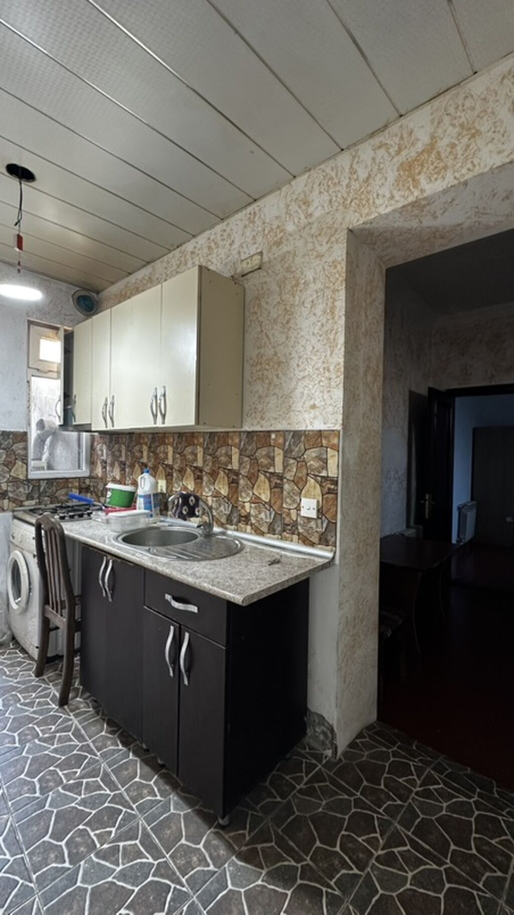 2 otaqlı həyət evi Plan: - 2 otaq + mətbəx + sanitar qovşaq - Daxili