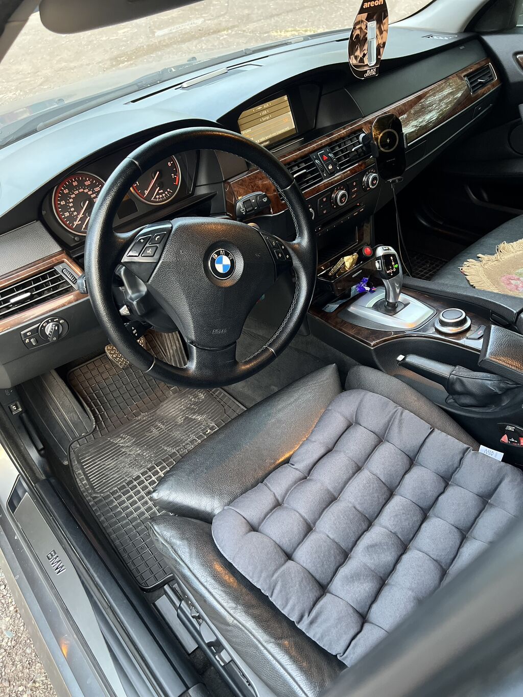 BMW 5 series: 2007 г., 3 л, Автомат, Бензин, Седан: фото 7