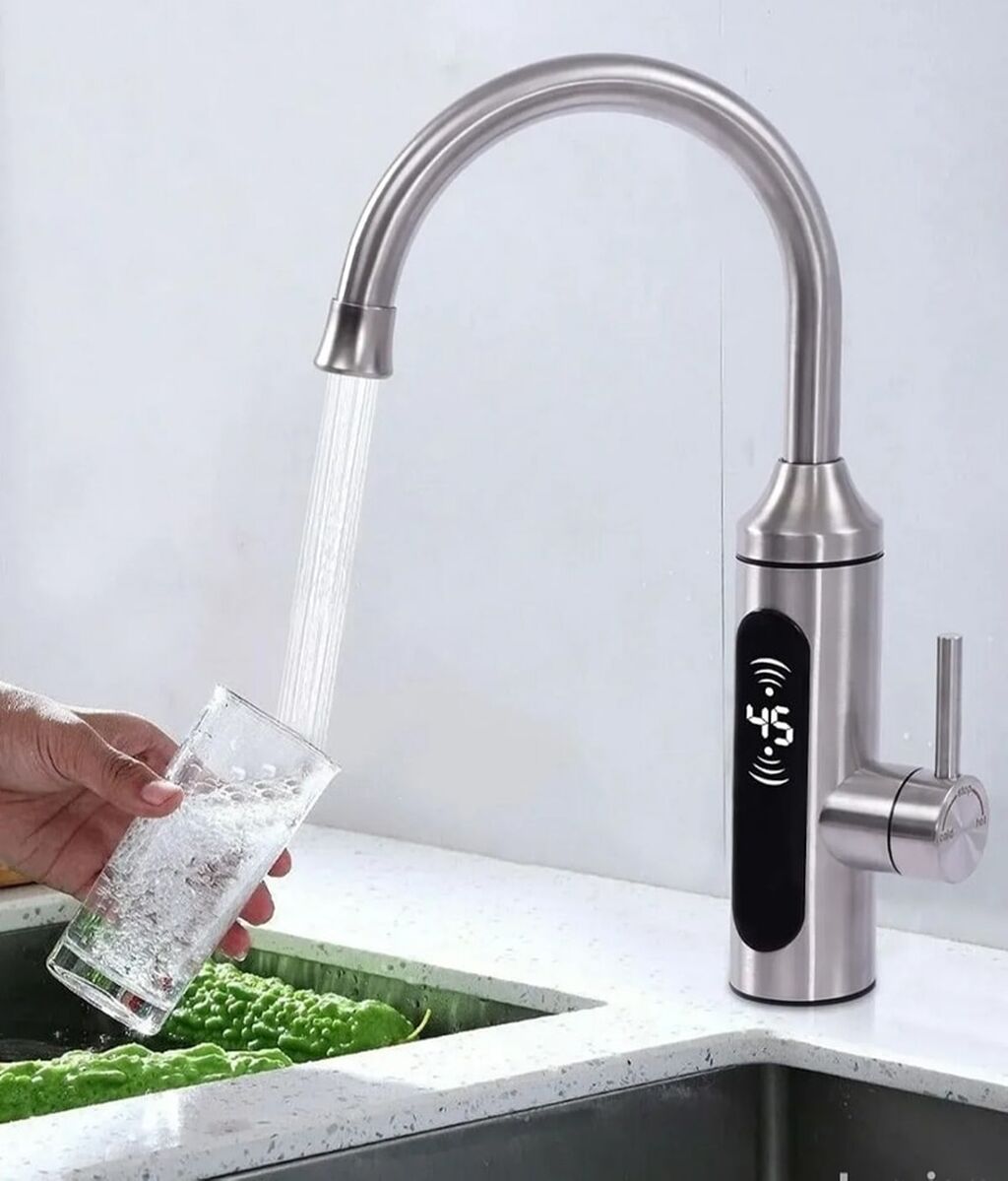Slavine: Delimano Slavina sa grejacem cesma protocni bojler Inox Lux 4.400 din