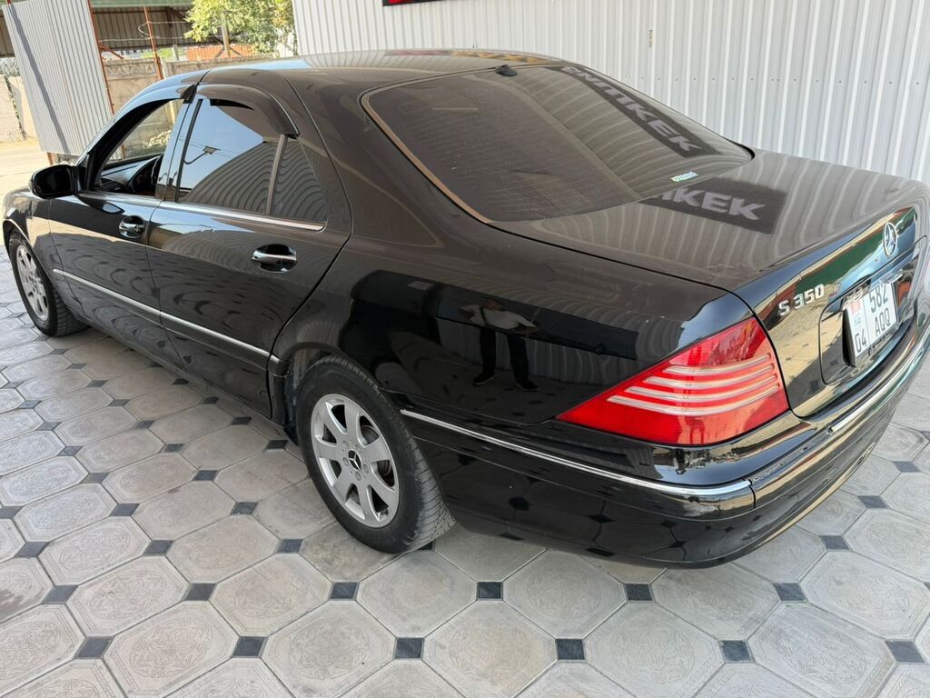 Mercedes-Benz S-Class: 2003 г., 3.7 л, Автомат, Бензин, Седан: фото 4