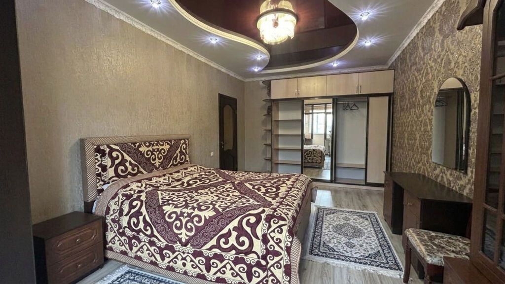 4 комнаты, 90 м², Тунгуч мкр 4 этаж, Евроремонт: фото 2