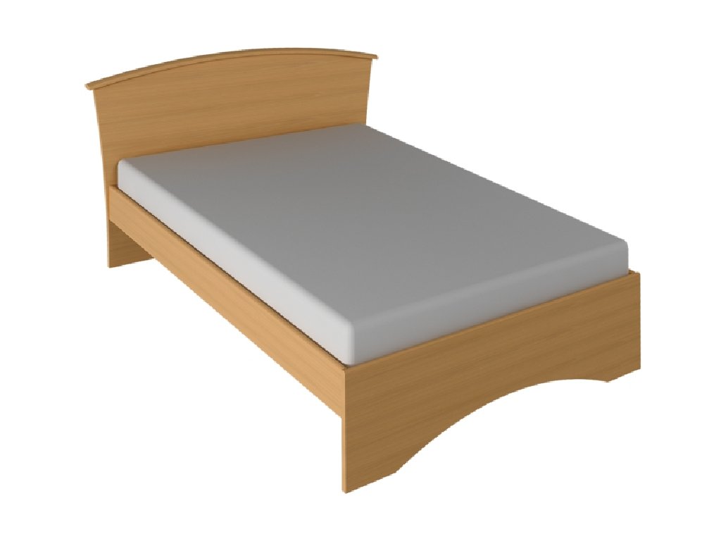 Кровать лдсп односпальная. Кровать полуторка 1200 стандарт.