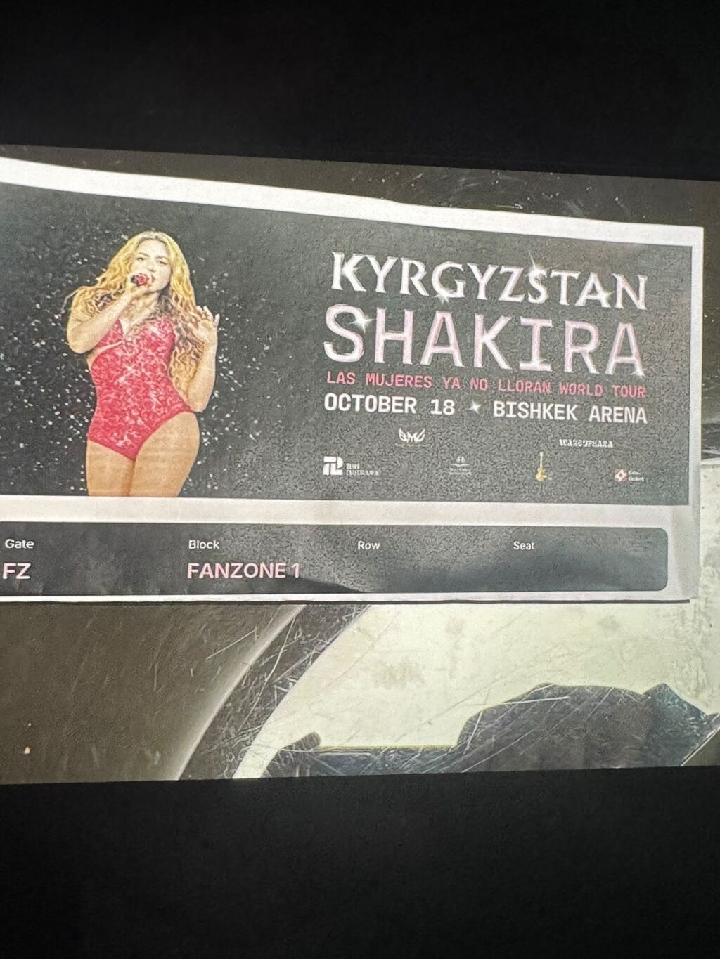 Организация мероприятий: Билет на концерт Shakira — Kyrgyzstan, тур “Las Mujeres Ya No Lloran at lalafo.kg Организация мероприятий: Билет на концерт Shakira — Kyrgyzstan, тур “Las Mujeres Ya No Lloran