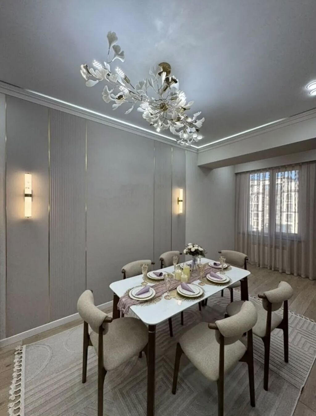 3 комнаты, 107 м², Асанбай мкр Элитка, 11 этаж, Дизайнерский ремонт: фото 5