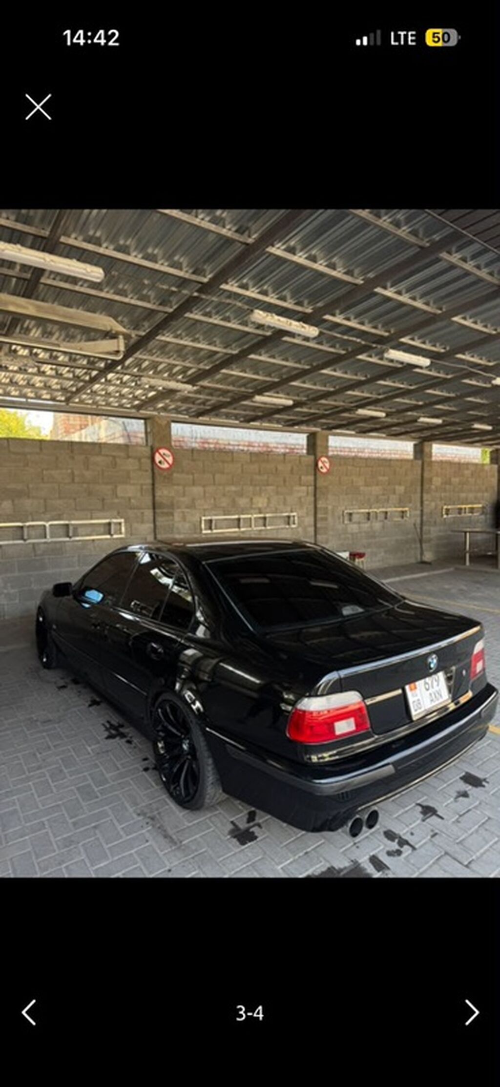 BMW 5 series: 2002 г., Механика, Седан: фото 3