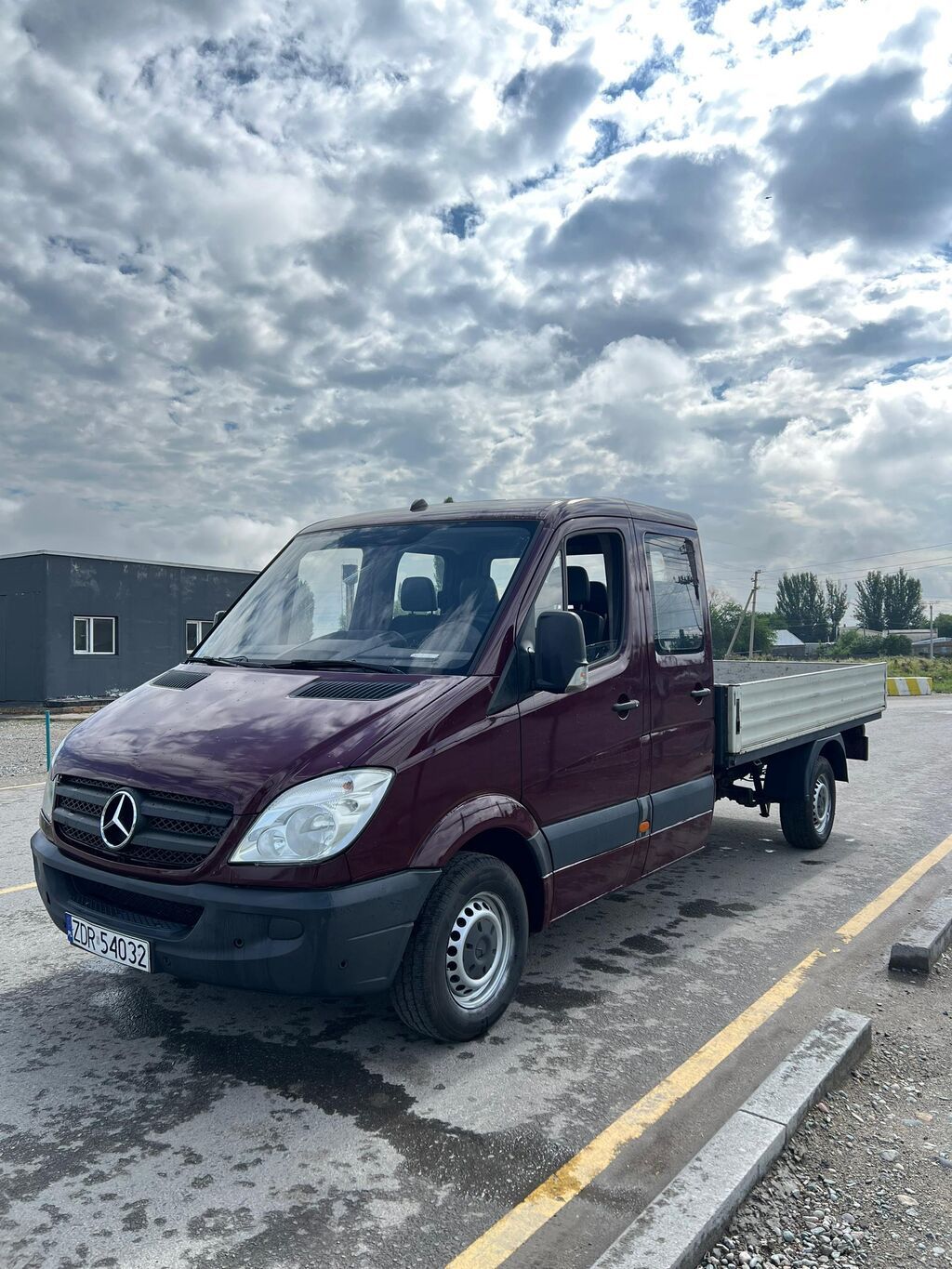 Легкий грузовик, Mercedes-Benz, Дубль, 2 т, Б/у: фото 3