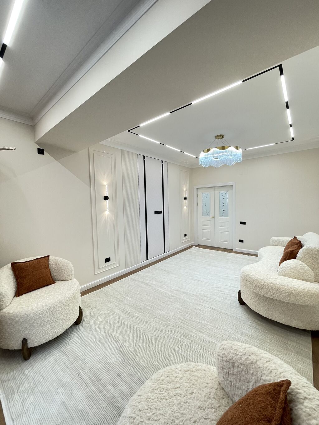 3 комнаты, 85 м², Джал-15 Элитка, 5 этаж, Дизайнерский ремонт: фото 3