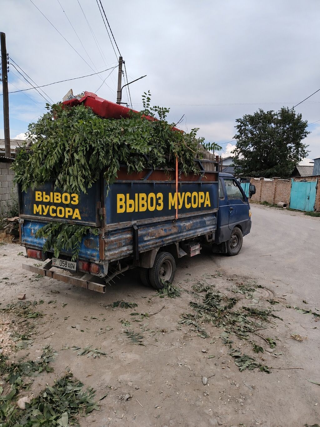 Заказать Хендай портер, Вывоз строй мусора: фото 4