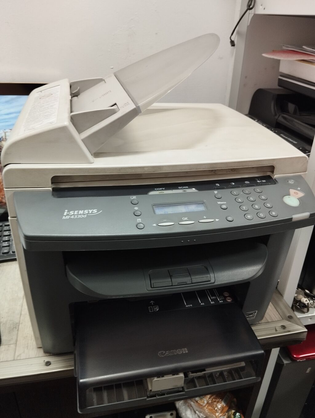 Продаю отличный МФУ, рабочую лошадку Canon MF4330D, в хорошем рабочем: фото 2