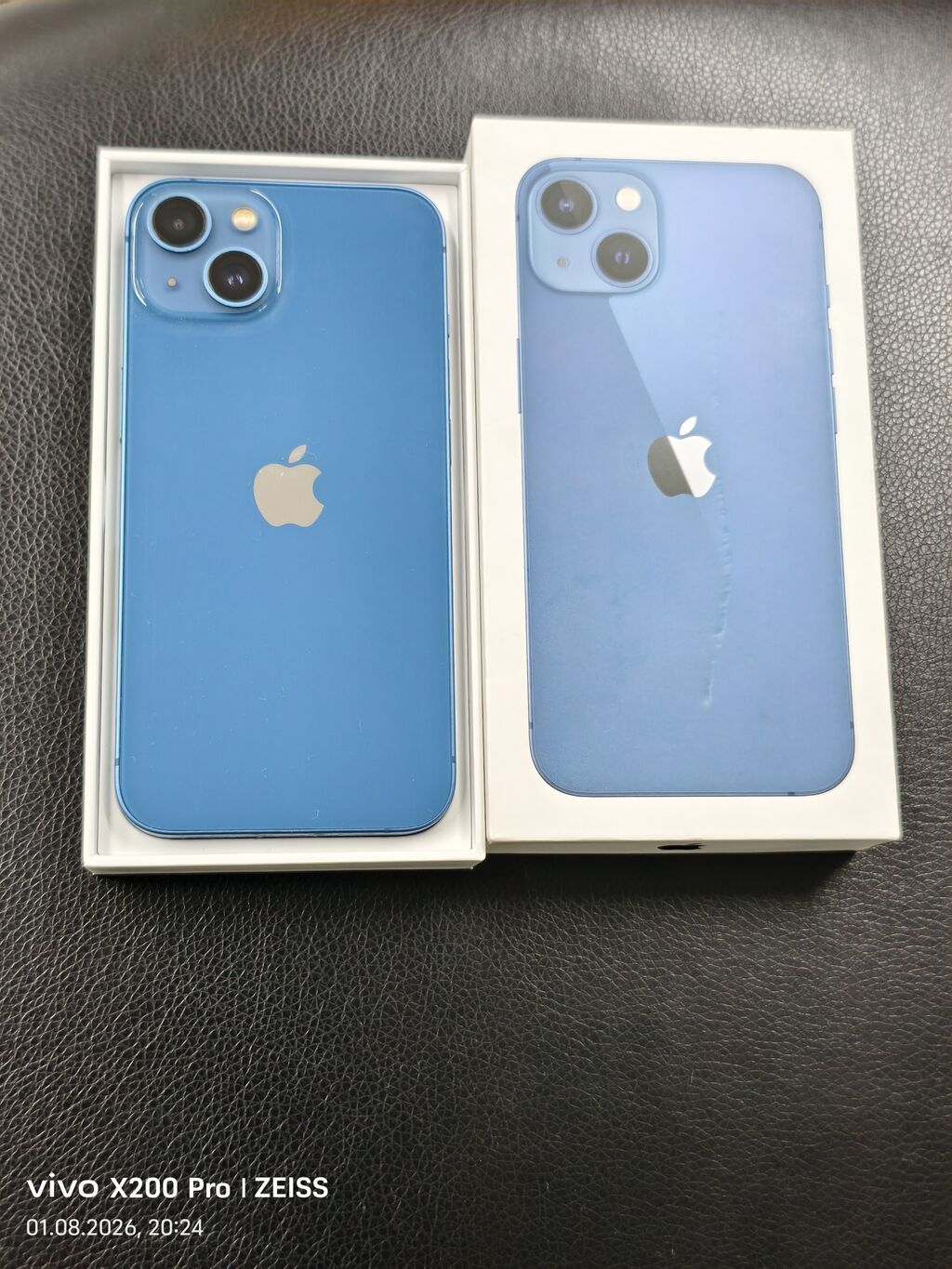 IPhone 13, Б/у, 128 ГБ, Синий, Коробка, 73 %: фото 5