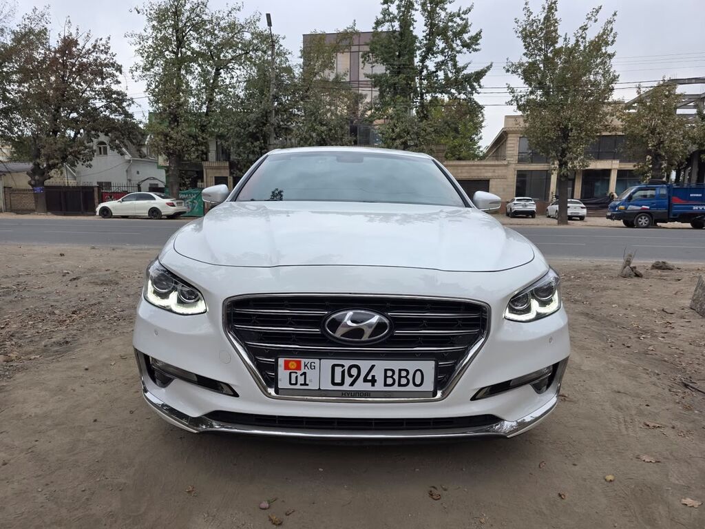 Hyundai Grandeur: 2018 г., 3 л, Автомат, Газ, Седан: фото 1