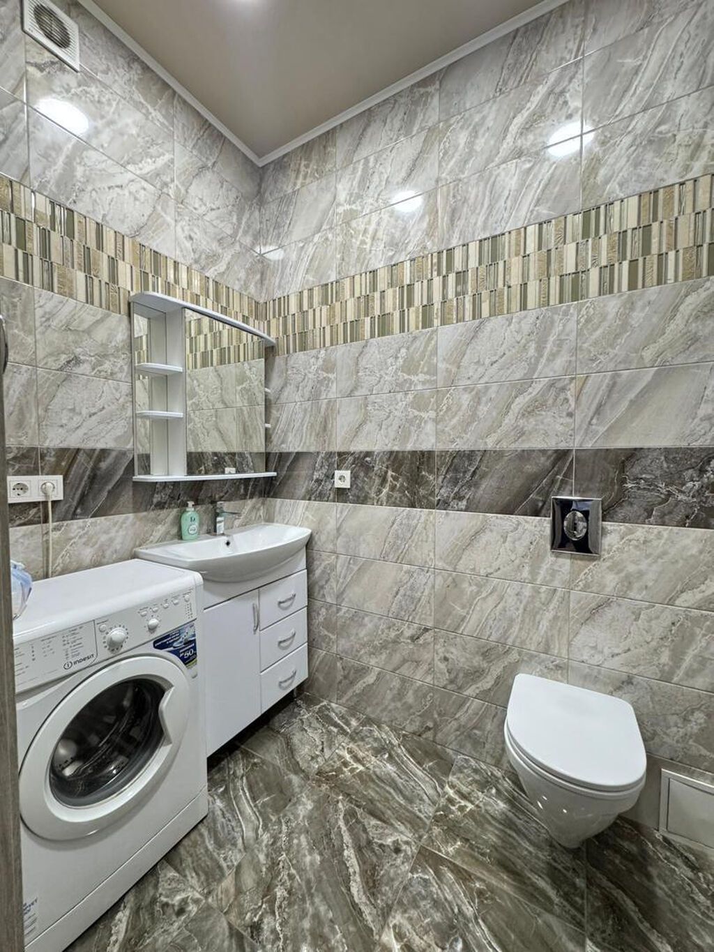 3 комнаты, 116 м², Вефа ТЦ Элитка, 2 этаж, Дизайнерский ремонт: фото 3