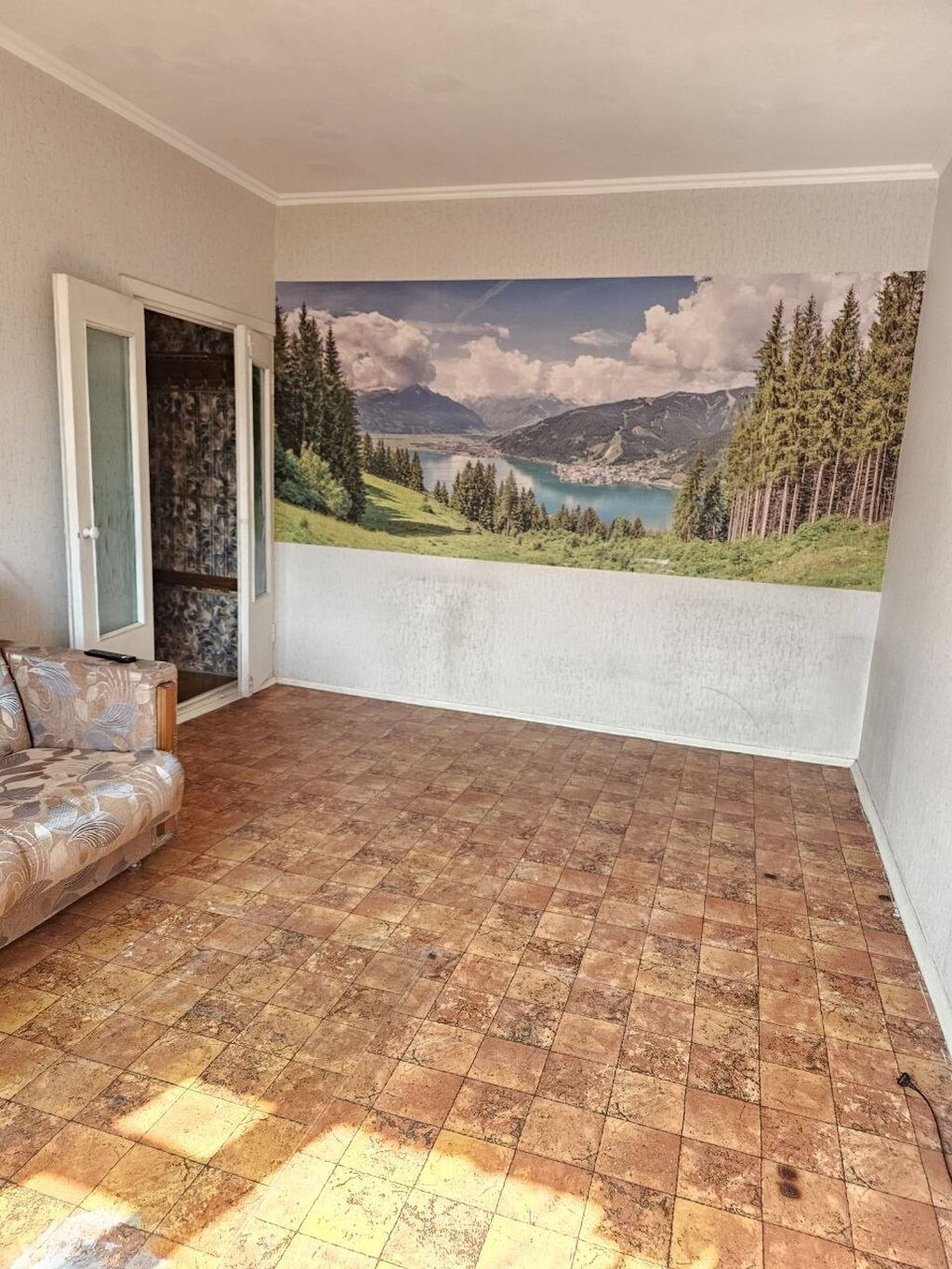 1 комната, 33 м², Аламедин-1 мкр 105 серия, 8 этаж, Требуется ремонт: фото 3