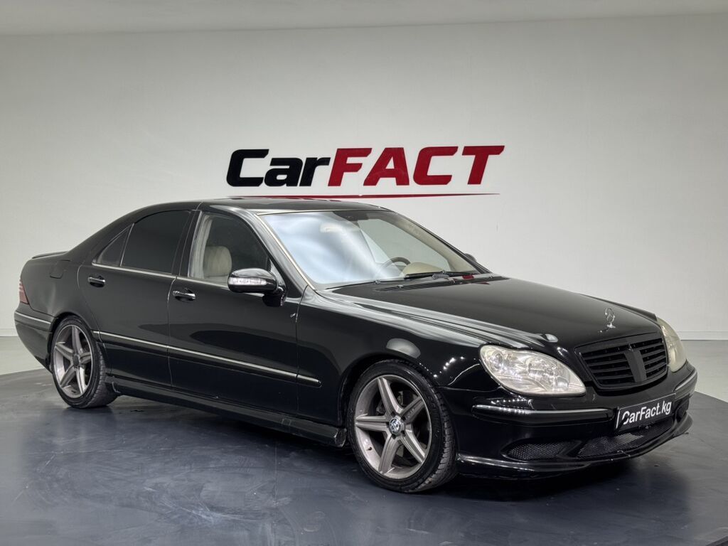 Mercedes-Benz S-Class: 2002 г., 5.5 л, Автомат, Бензин, Седан: фото 6