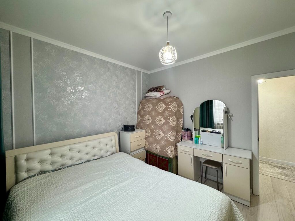 3 комнаты, 75 м², 6 мкр 106 серия, 8 этаж, Свежий ремонт: фото 2