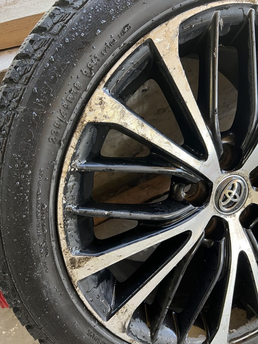 Колеса в сборе 235 / 45 / R 18, Зима, Б/у, Комплект, Легковые, Литые, отверстий - 5: фото 6