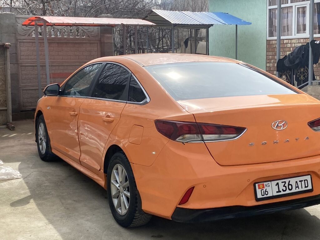 Hyundai Sonata: 2018 г., 2 л, Автомат, Газ, Седан: фото 1