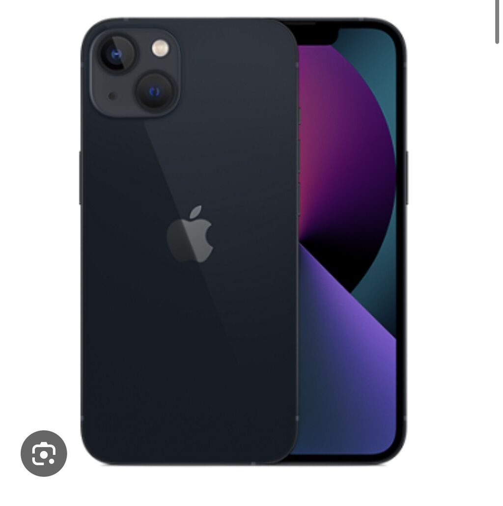 IPhone 13, цвет «Тёмная ночь». Телефон б/у Без царапин трещин в