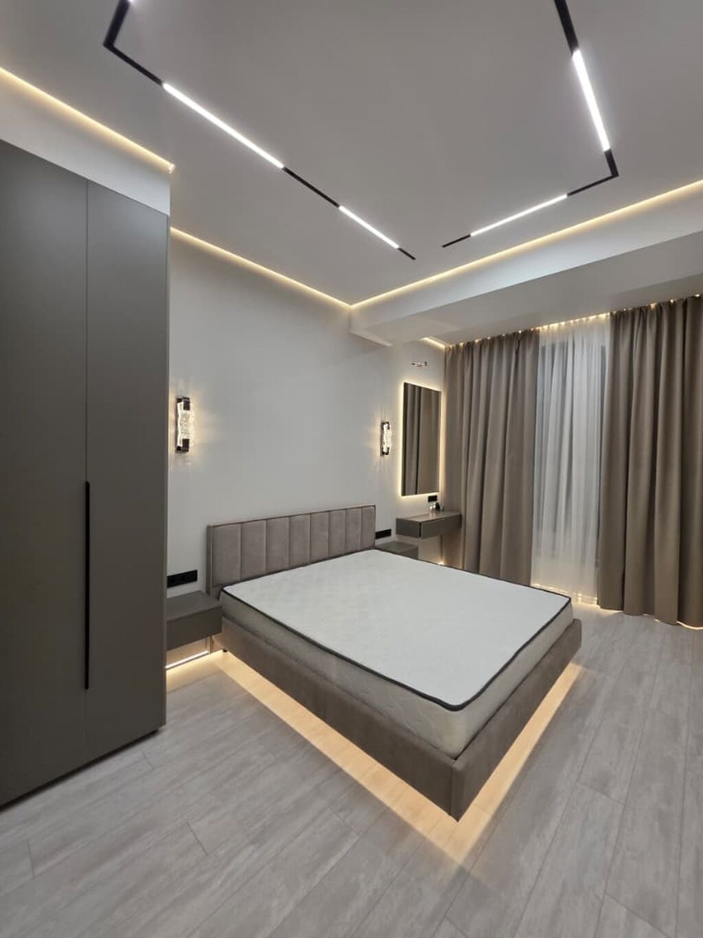 2 комнаты, 80 м², Асанбай мкр Элитка, 12 этаж, Дизайнерский ремонт: фото 6