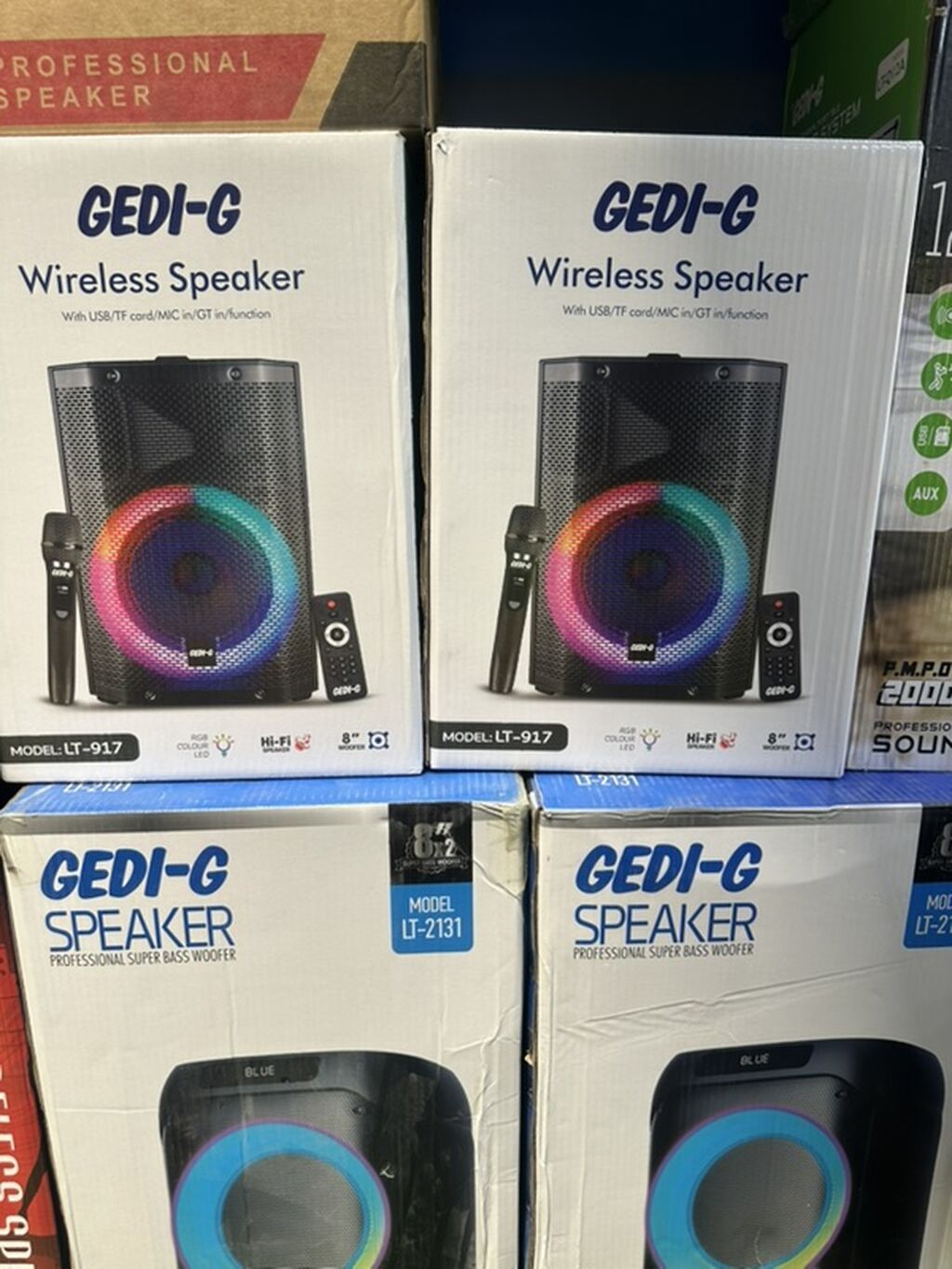 Портативные акустические системы GEDI‑G и HOCO — мощный звук и караоке: фото 6