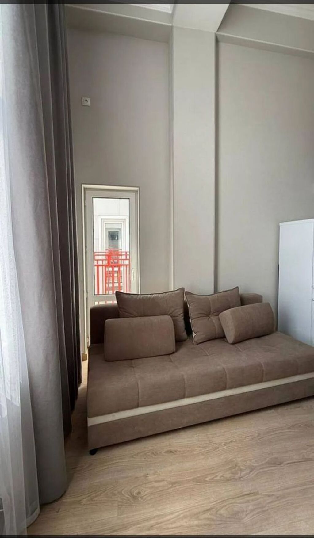 1 комната, 28 м², Аламедин-1 мкр 6 этаж, Евроремонт: фото 4