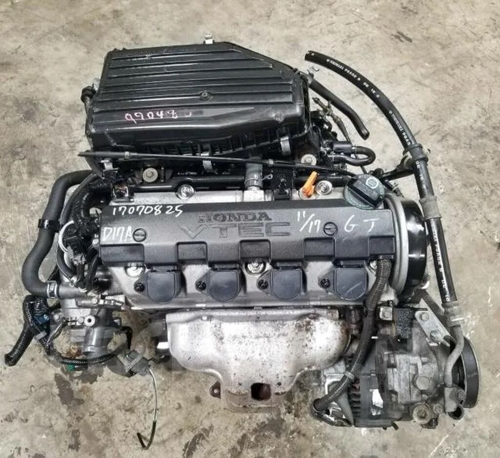 Двигатель Honda 1.7 i‑VTEC (серия D17) - Тип: бензиновый, рядный: фото 2