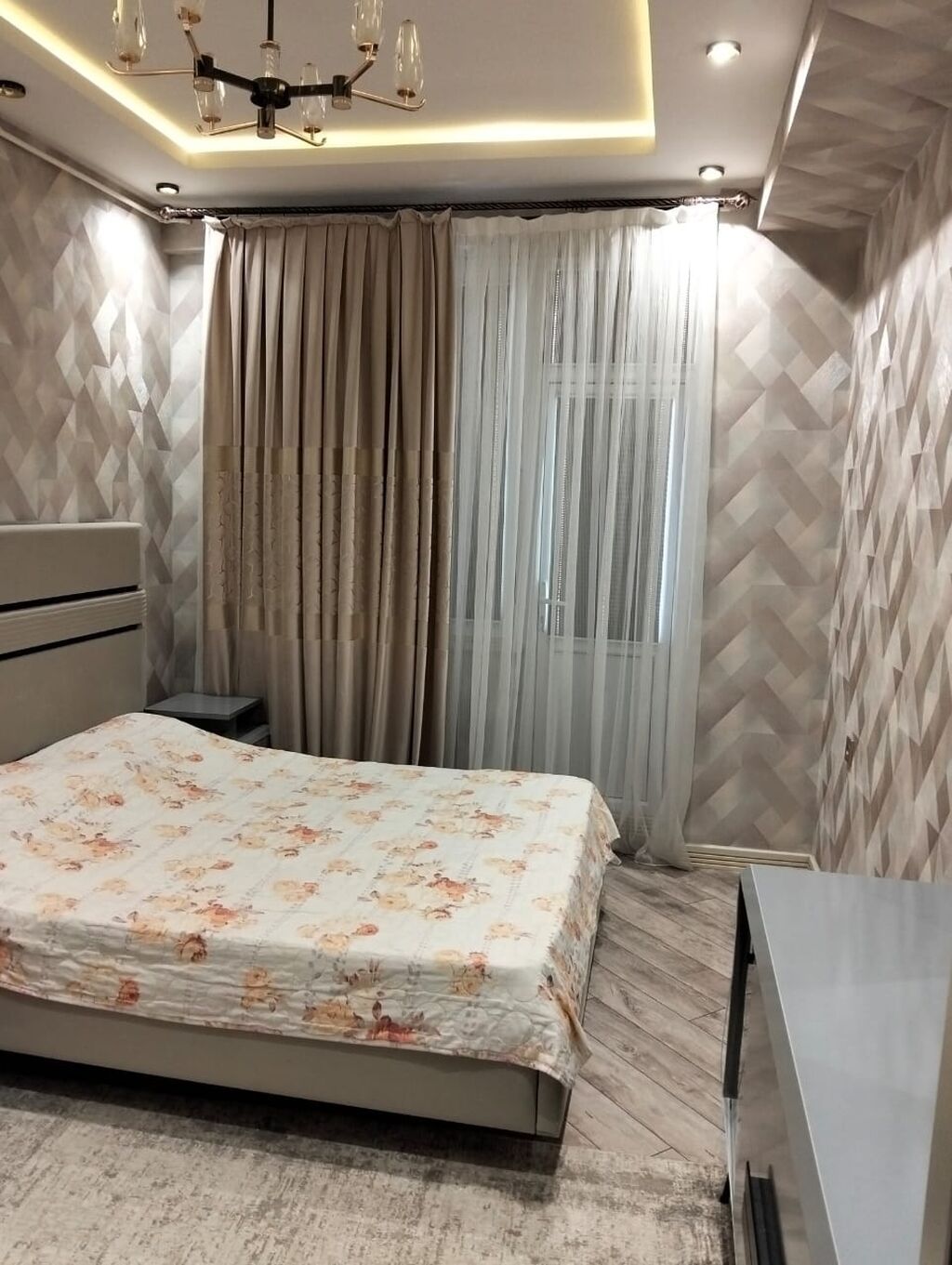 3 otaqlı, Yeni tikili, 95 kv. m