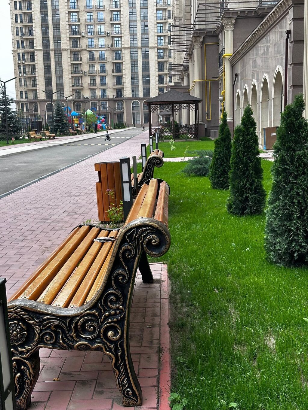 2 комнаты, Ала-Арча ТРЦ Агентство недвижимости, Семейным, от 6 месяцев, С мебелью полностью: фото 8