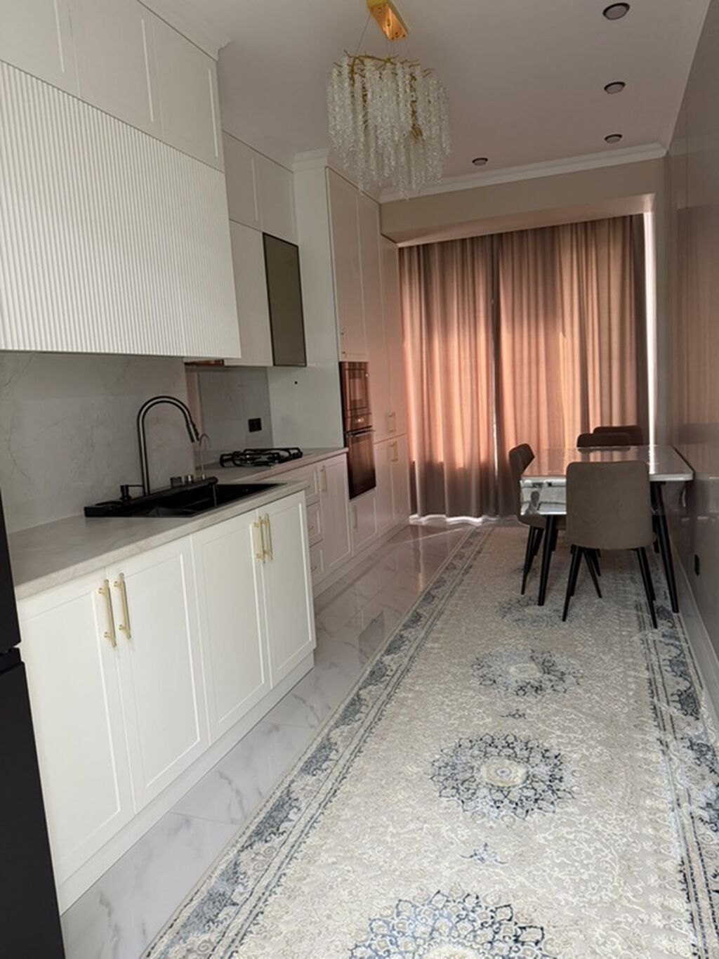 2 комнаты, 80 м², Ак-Кеме Элитка, 6 этаж, Дизайнерский ремонт: фото 5