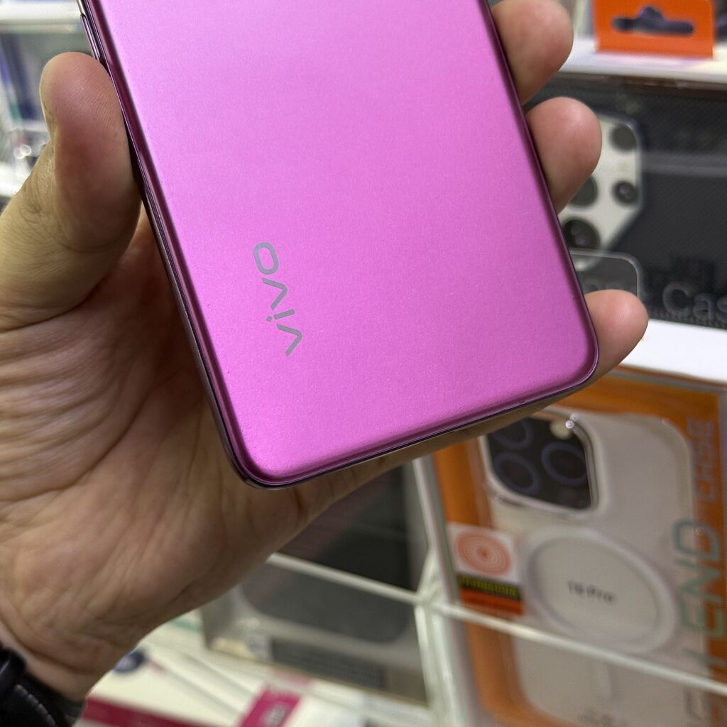 Vivo Б/у, 256 ГБ, цвет - Розовый, 1 SIM, 2 SIM, eSIM: фото 3