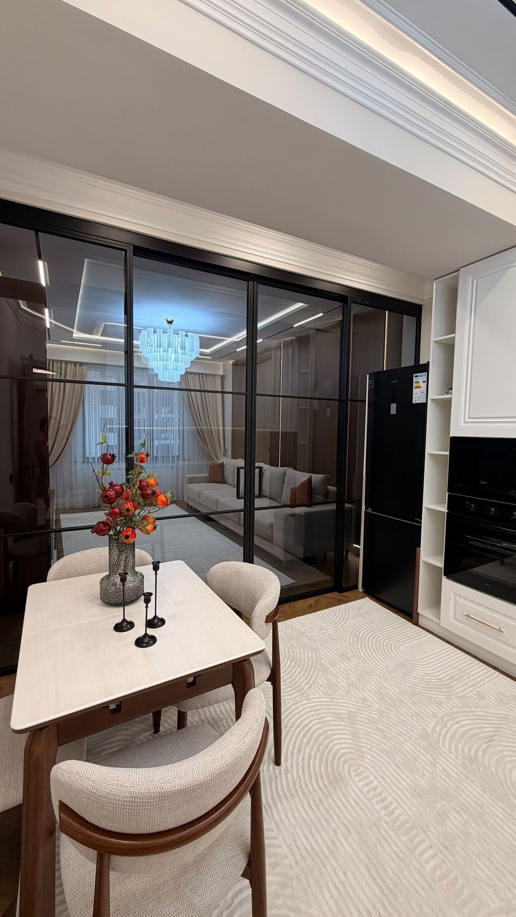 3 комнаты, 89 м², Асанбай мкр Элитка, 6 этаж, Дизайнерский ремонт: фото 7