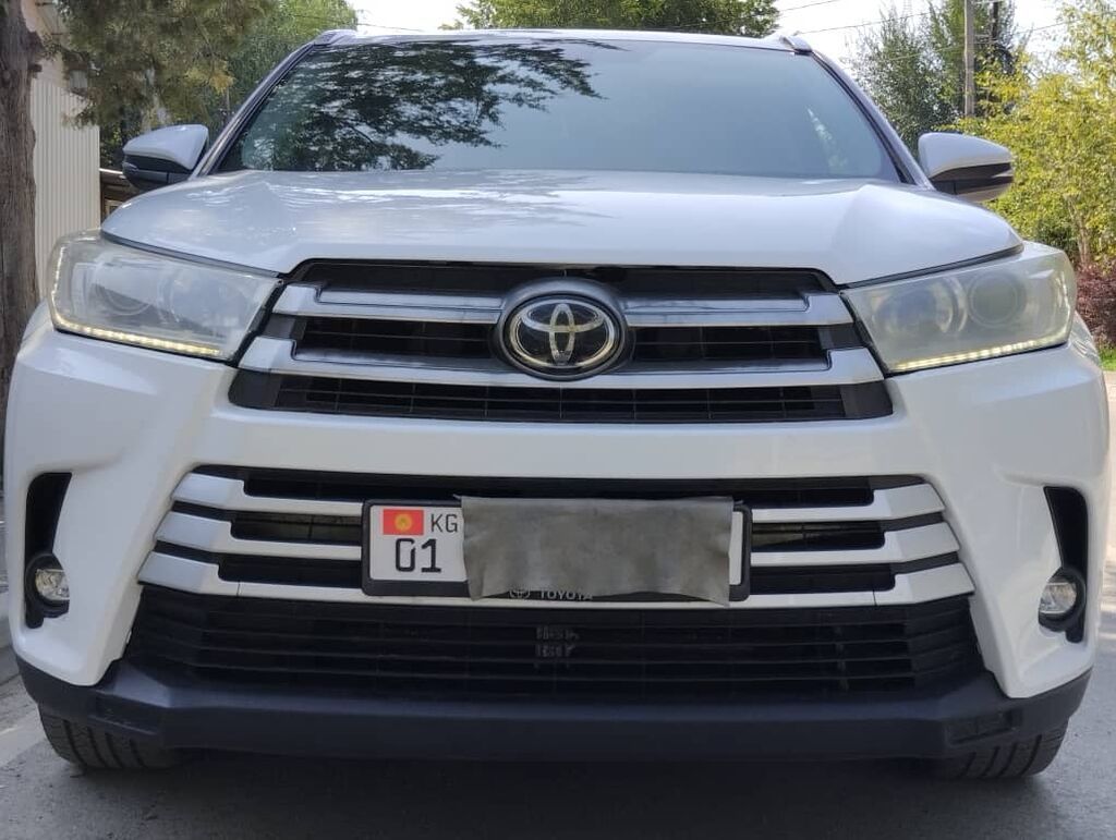 Toyota Highlander: 2018 г., 3.5 л, Автомат, Бензин, Кроссовер: фото 1