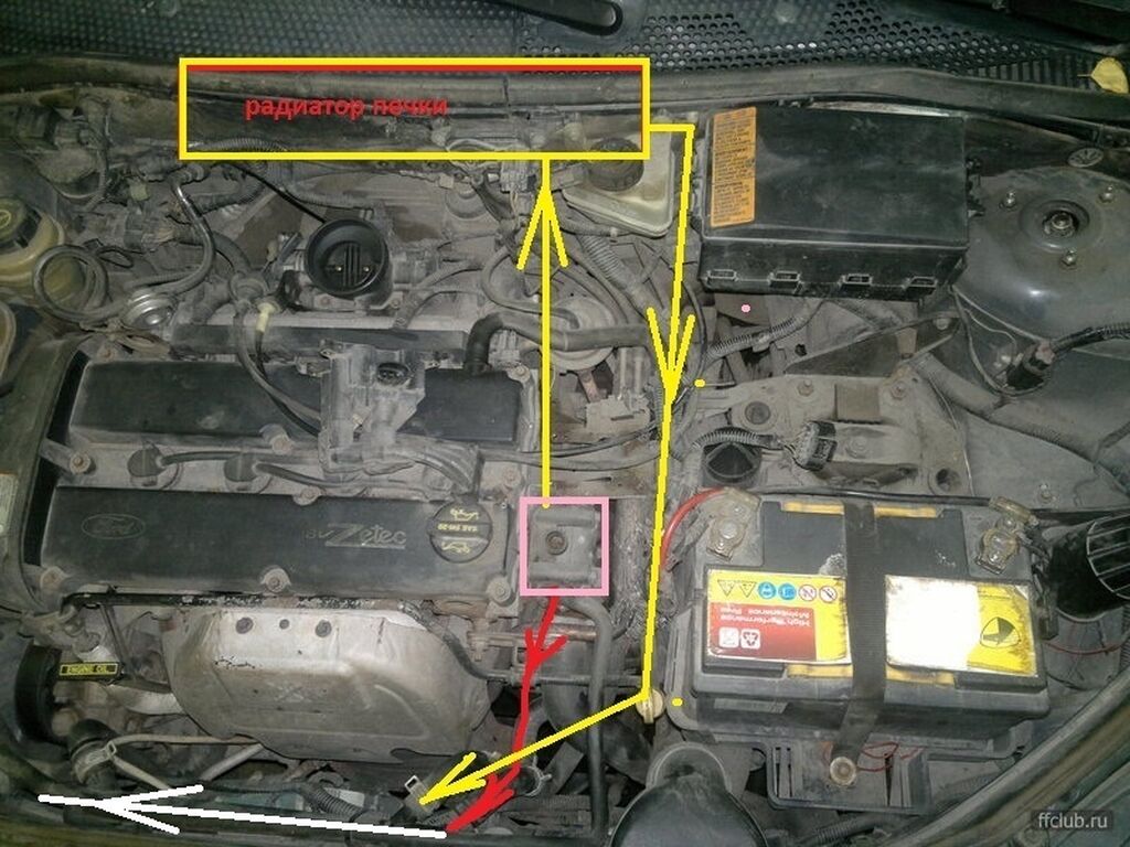 замена радиатора печки форд фокус 1 американец
